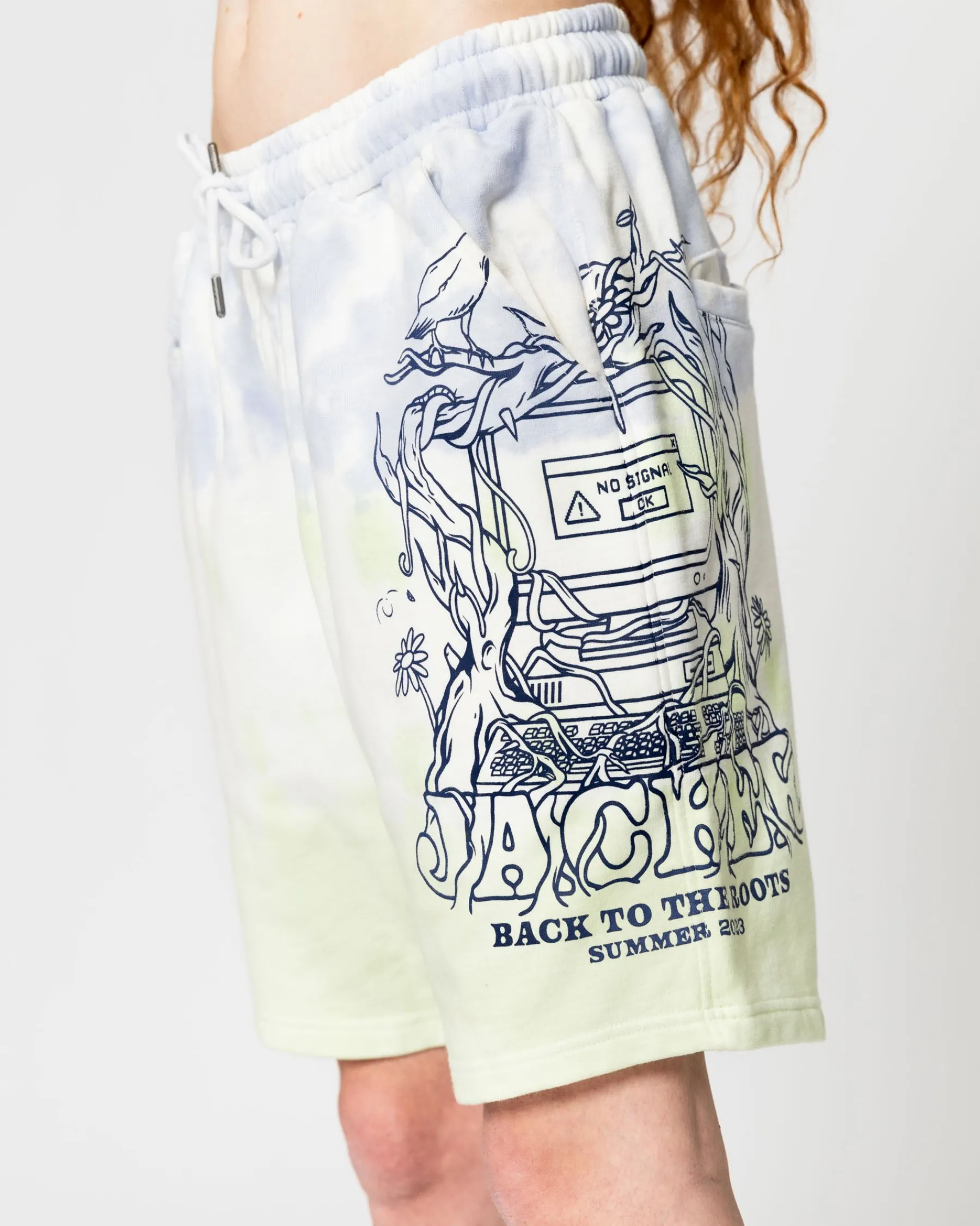 Pantalons & Shorts|JACKER NO SIGNAL - SHORT - TIE & DYE