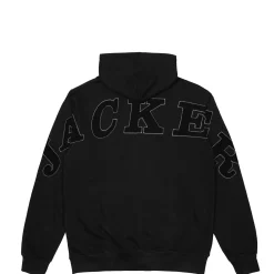 Sweats|JACKER NOTORIOUS ZIPPED HOODIE - BLACK
