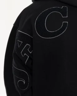 Sweats|JACKER NOTORIOUS ZIPPED HOODIE - BLACK