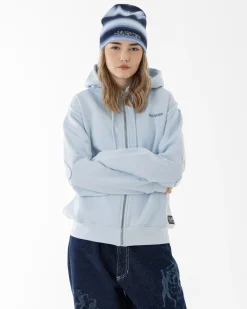Sweats|JACKER NOTORIOUS ZIPPED HOODIE - BLUE