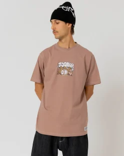 T-shirts|JACKER ORCHESTRA T-SHIRT - BROWN
