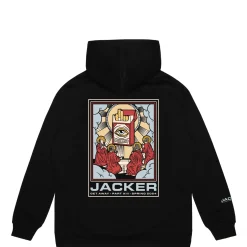 Sweats|JACKER PASSIO GARO HOODIE - BLACK