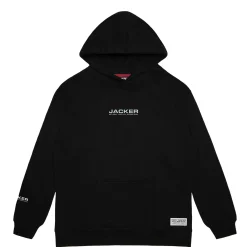 Sweats|JACKER PASSIO GARO HOODIE - BLACK