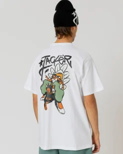 T-shirts|JACKER QUEEN J T-SHIRT - WHITE