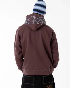 Sweats|JACKER SELECT CONTRAST HOODIE - PURPLE