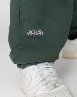 Pantalons & Shorts|JACKER SELECT LOGO - SWEATPANT - GREEN