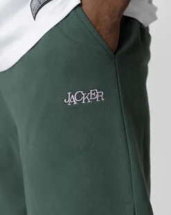 Pantalons & Shorts|JACKER SELECT LOGO - SWEATPANT - GREEN