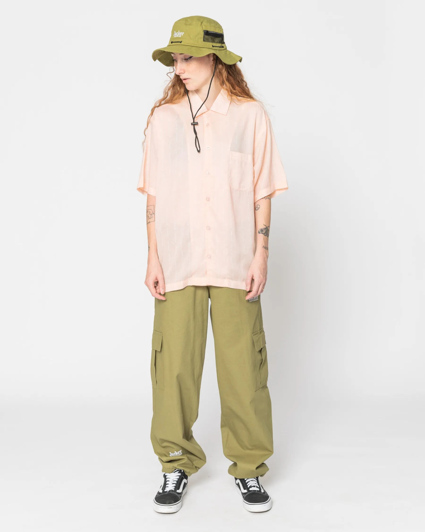 Chemises|JACKER SIGNAL - SHIRT - CORAIL
