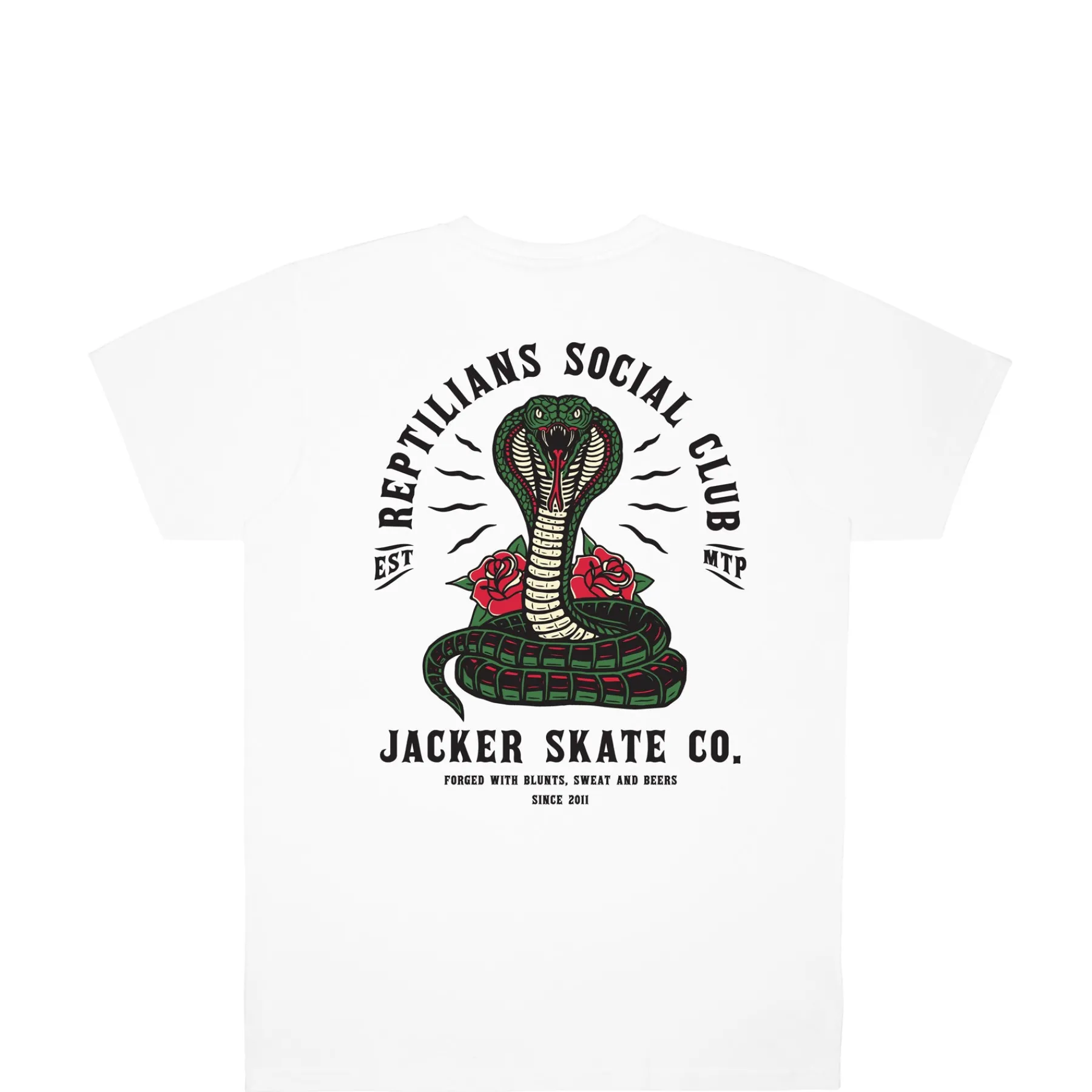 T-shirts|JACKER SOCIAL CLUB - T-SHIRT - WHITE