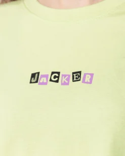 T-shirts|JACKER SPIRAL GAME - T-SHIRT - LEMON GREEN