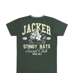 T-shirts|JACKER STINGY - T-SHIRT - GREEN