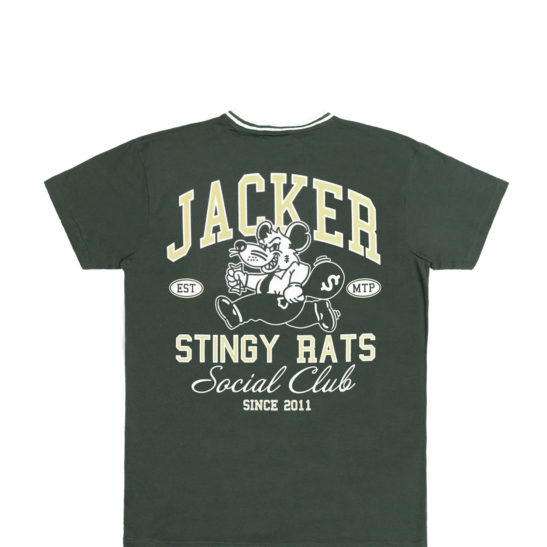 T-shirts|JACKER STINGY - T-SHIRT - GREEN