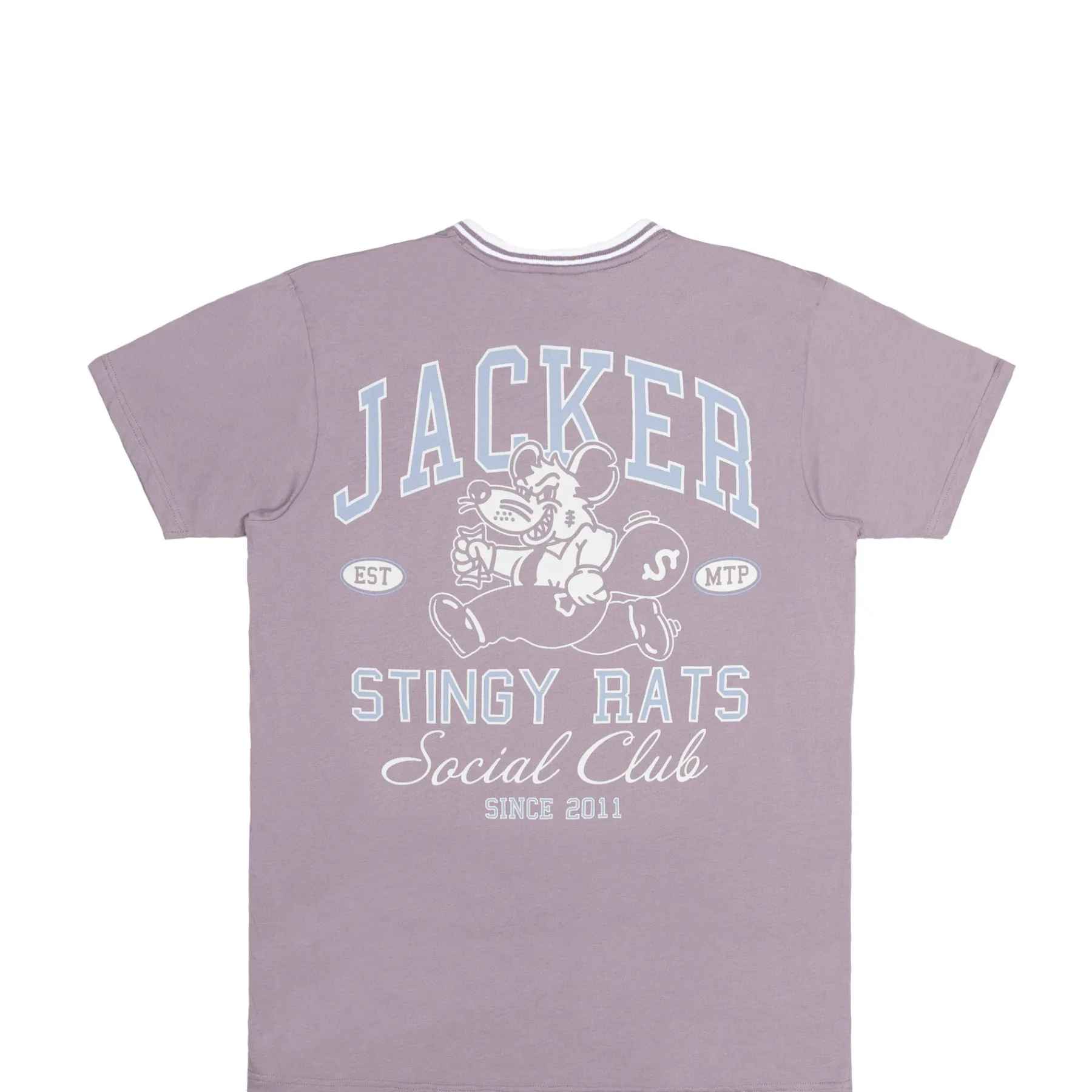 T-shirts|JACKER STINGY - T-SHIRT - PURPLE