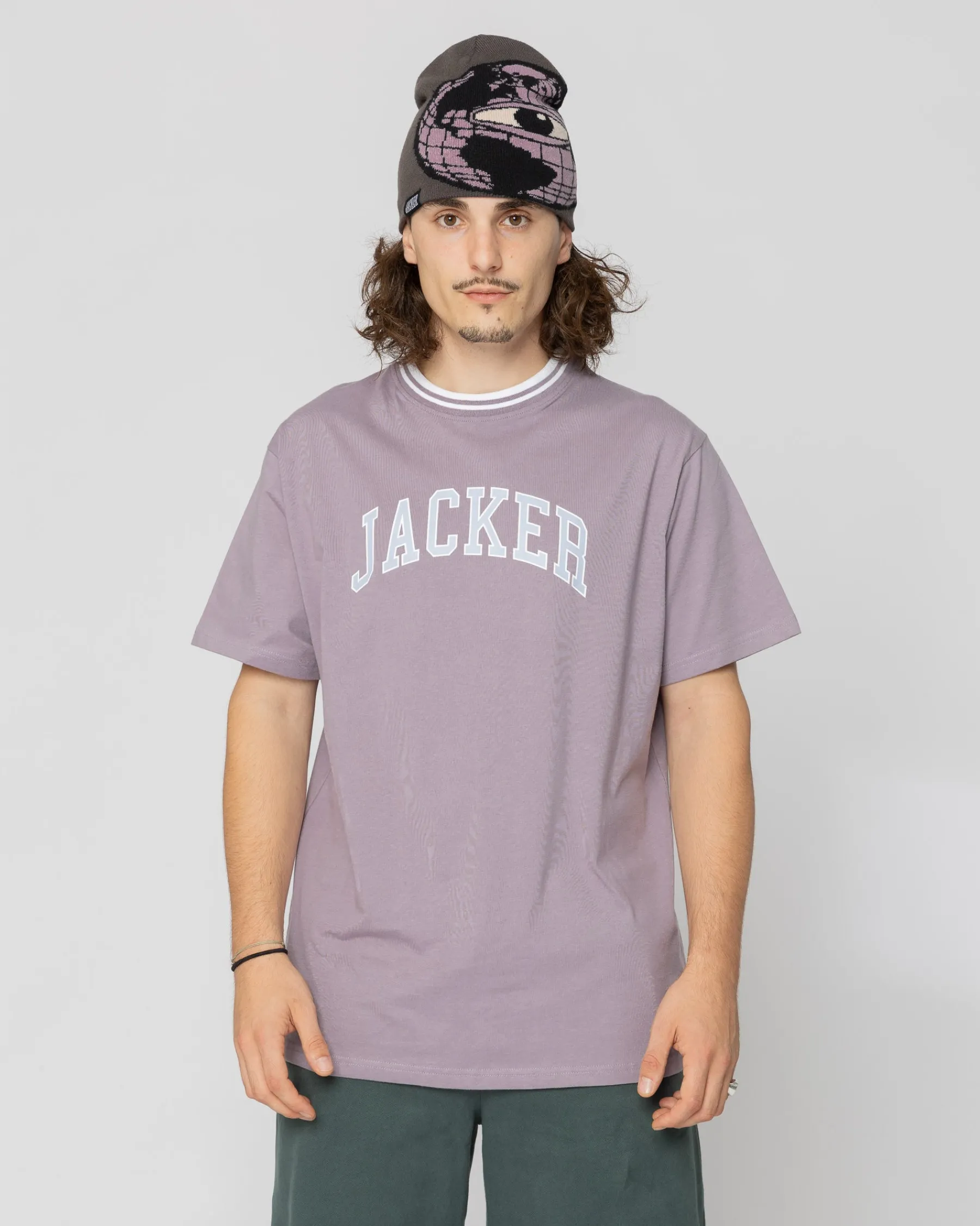 T-shirts|JACKER STINGY - T-SHIRT - PURPLE