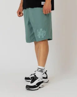 Pantalons & Shorts|JACKER SWELL LOGO SHORT - GREEN