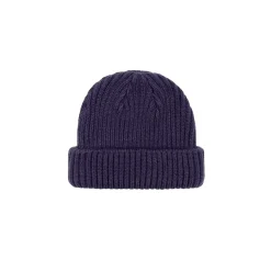 Headwear|JACKER TEAM LOGO SHORT BEANIE - PURPLE