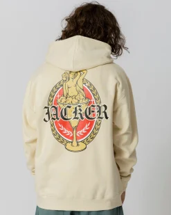 Sweats|JACKER TROIS GRACES HOODIE - BEIGE