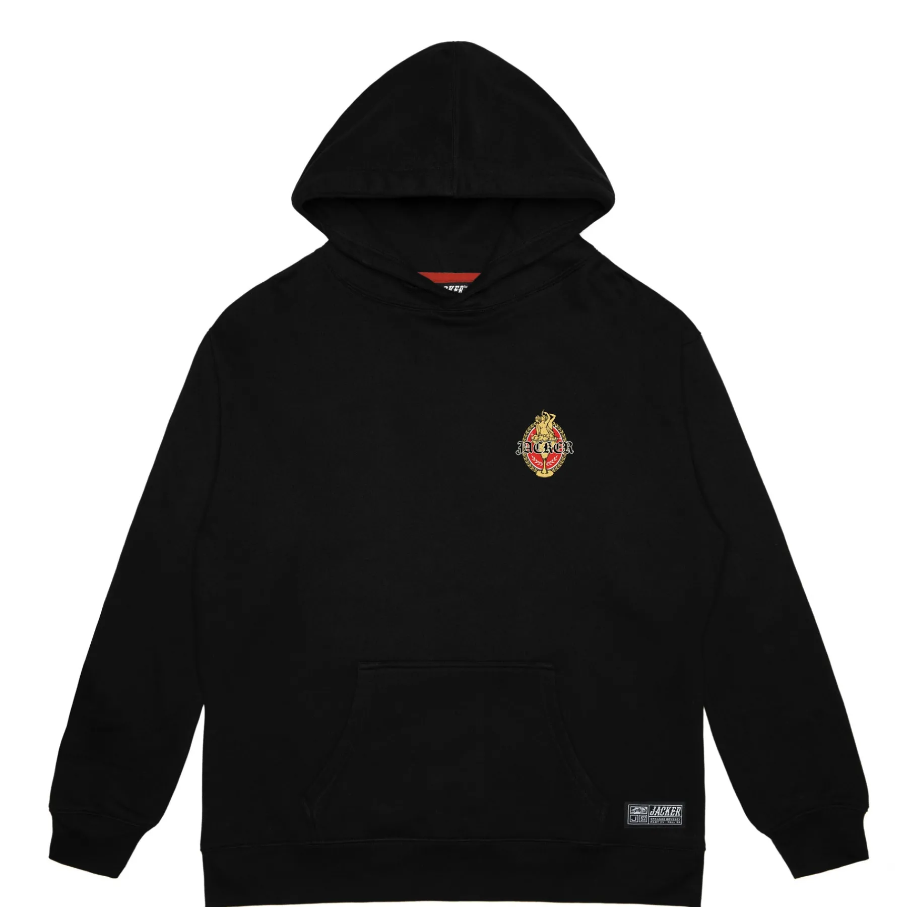 Sweats|JACKER TROIS GRACES HOODIE - BLACK