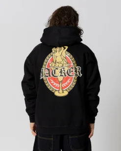 Sweats|JACKER TROIS GRACES HOODIE - BLACK