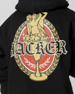 Sweats|JACKER TROIS GRACES HOODIE - BLACK