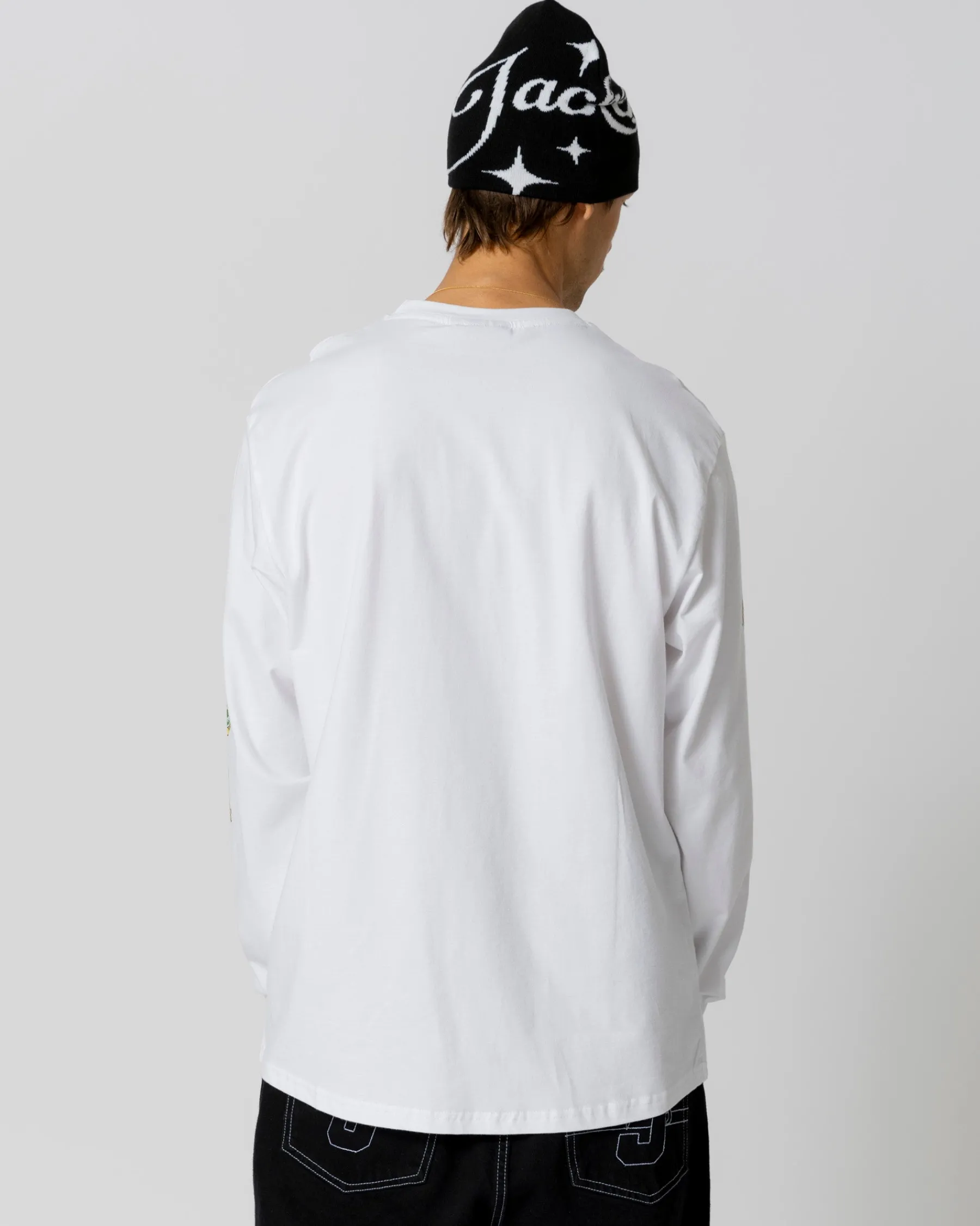 Long Sleeves|T-shirts|JACKER TROIS GRACES LONG SLEEVES - WHITE