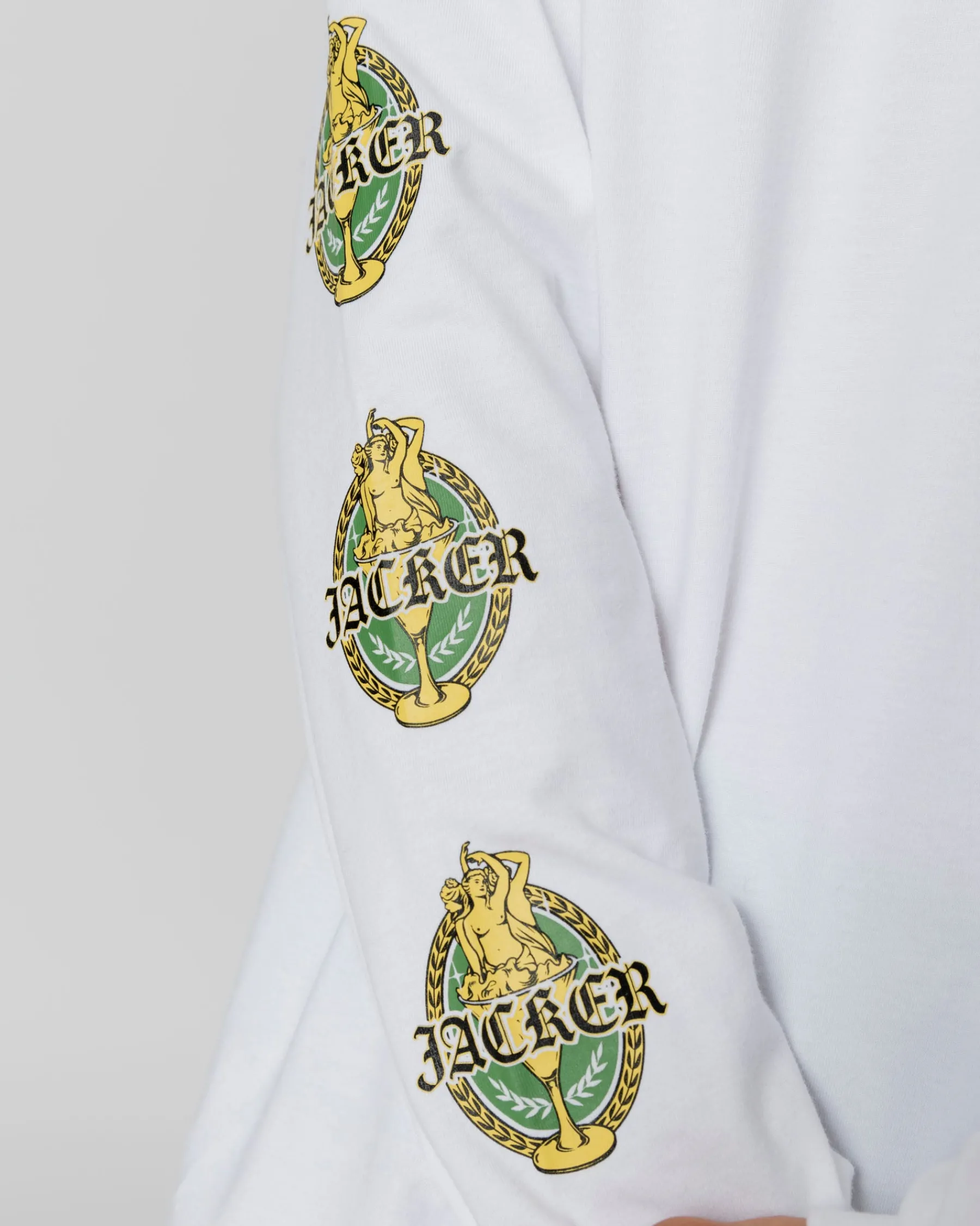Long Sleeves|T-shirts|JACKER TROIS GRACES LONG SLEEVES - WHITE