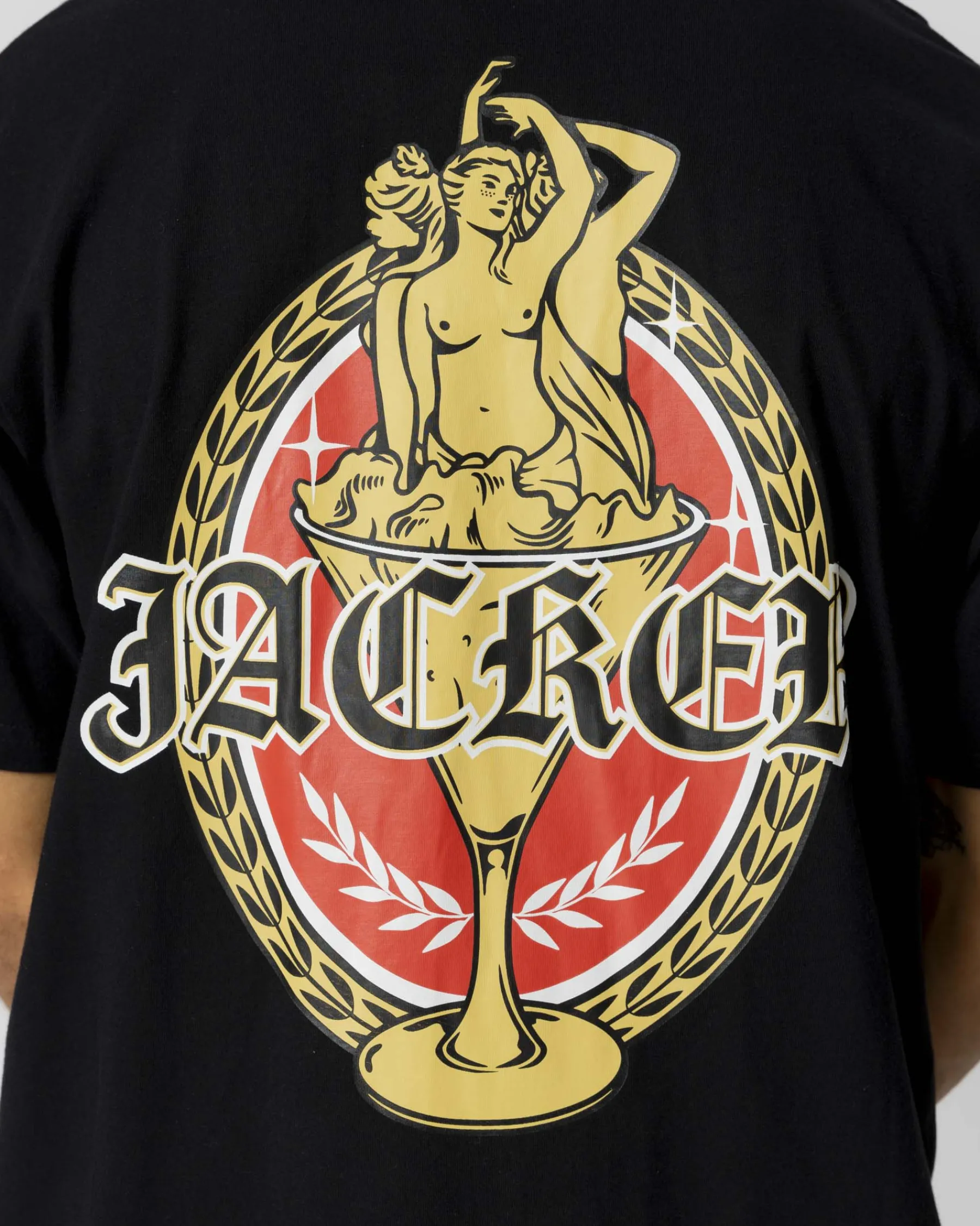 T-shirts|JACKER TROIS GRACES T-SHIRT - BLACK