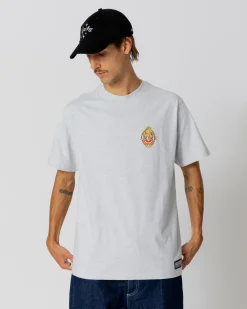 T-shirts|JACKER TROIS GRACES T-SHIRT - HEATHER GREY