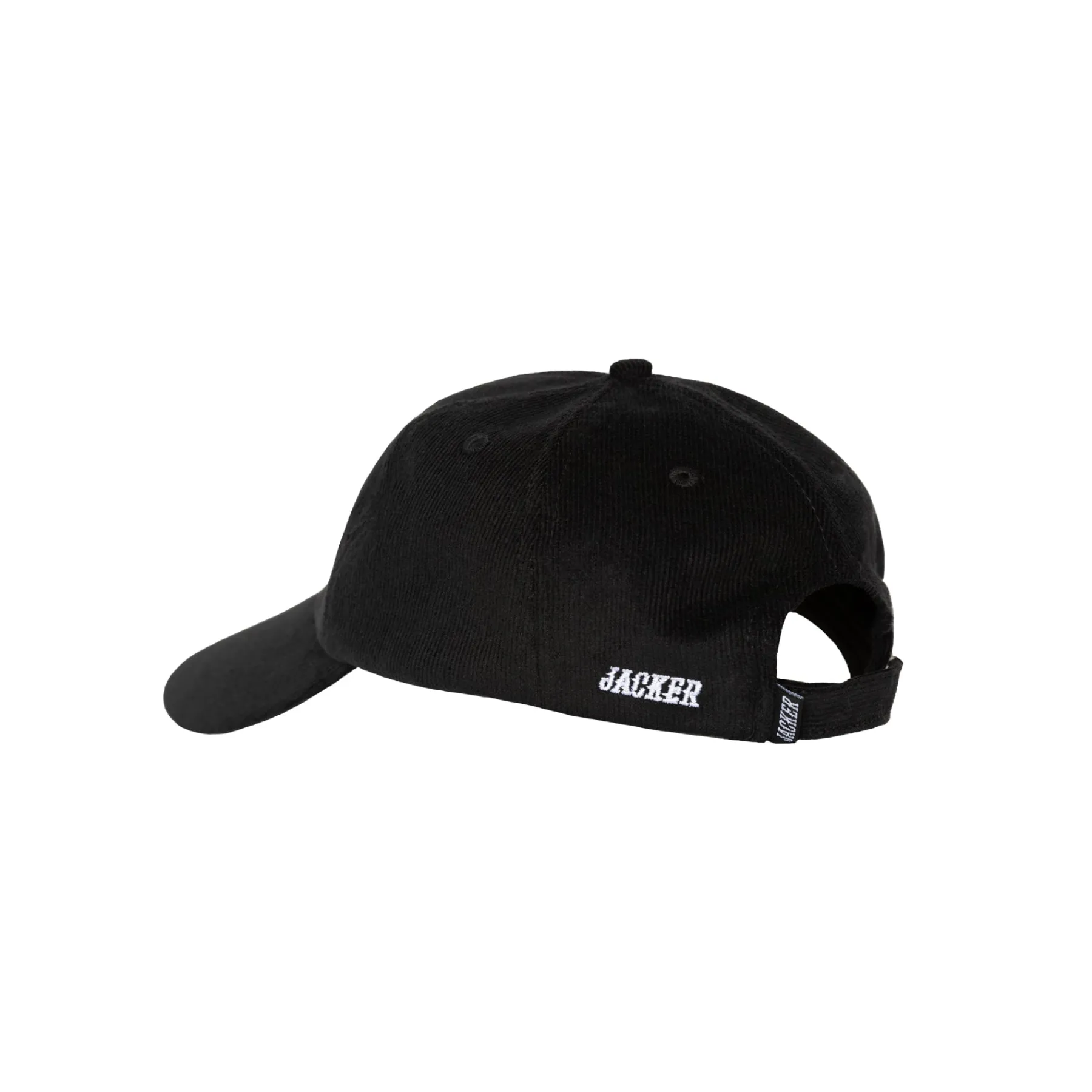 Headwear|JACKER VACATION CORDUROY CAP - BLACK