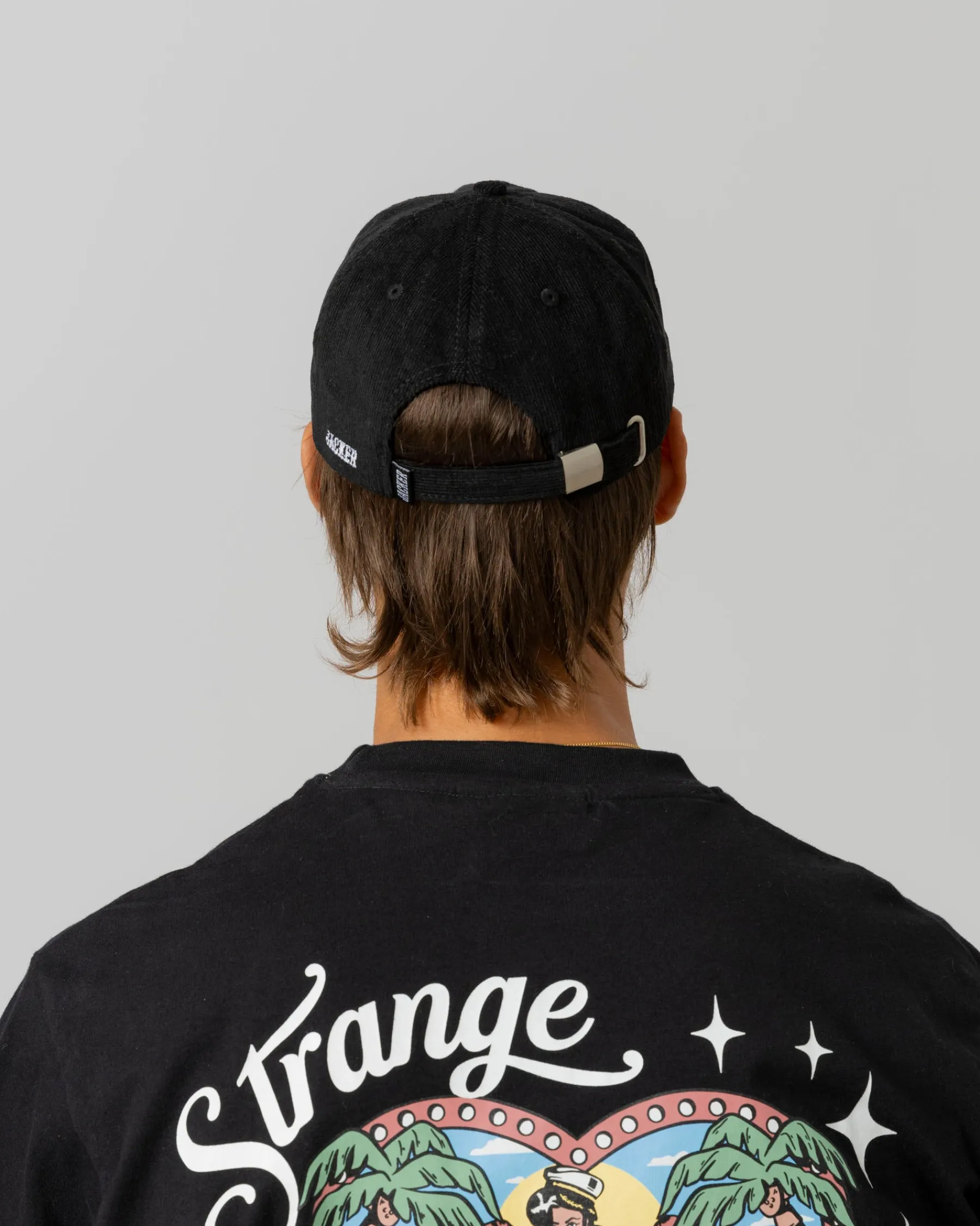 Headwear|JACKER VACATION CORDUROY CAP - BLACK