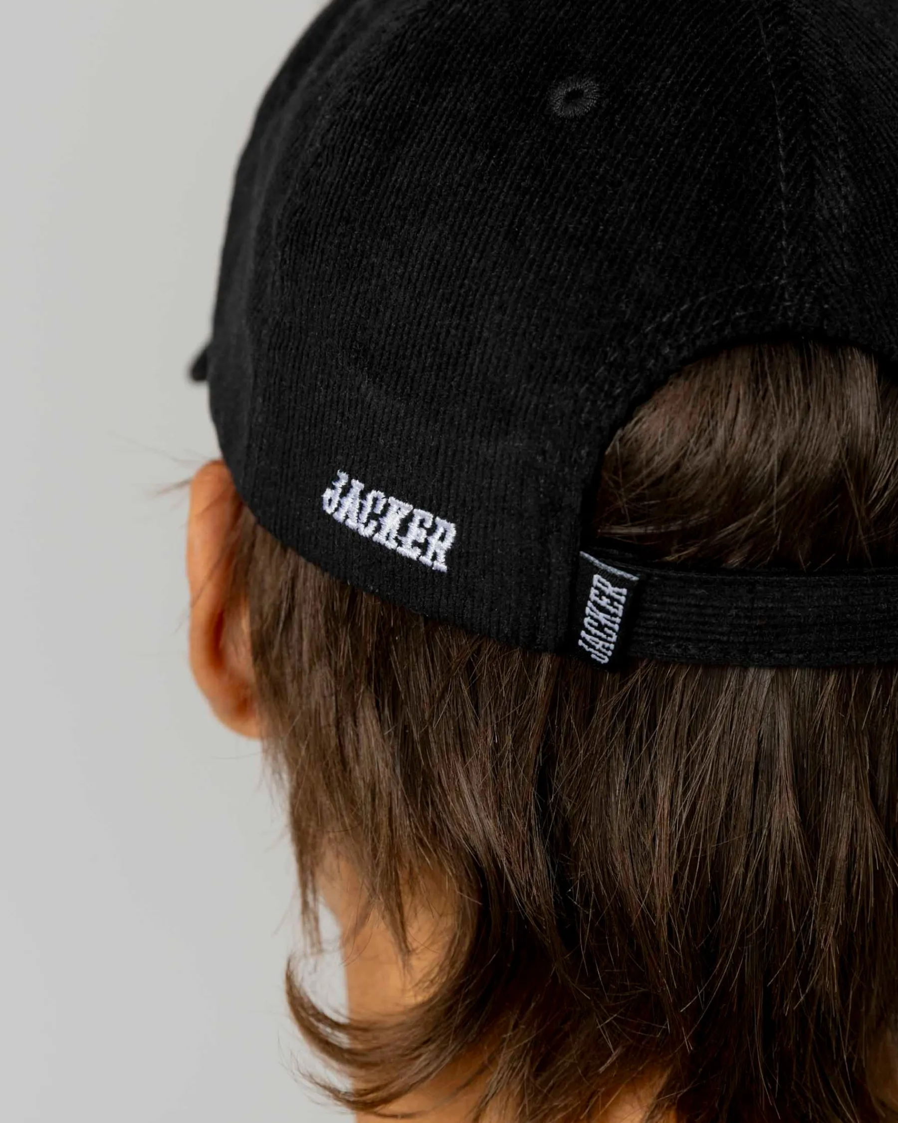 Headwear|JACKER VACATION CORDUROY CAP - BLACK