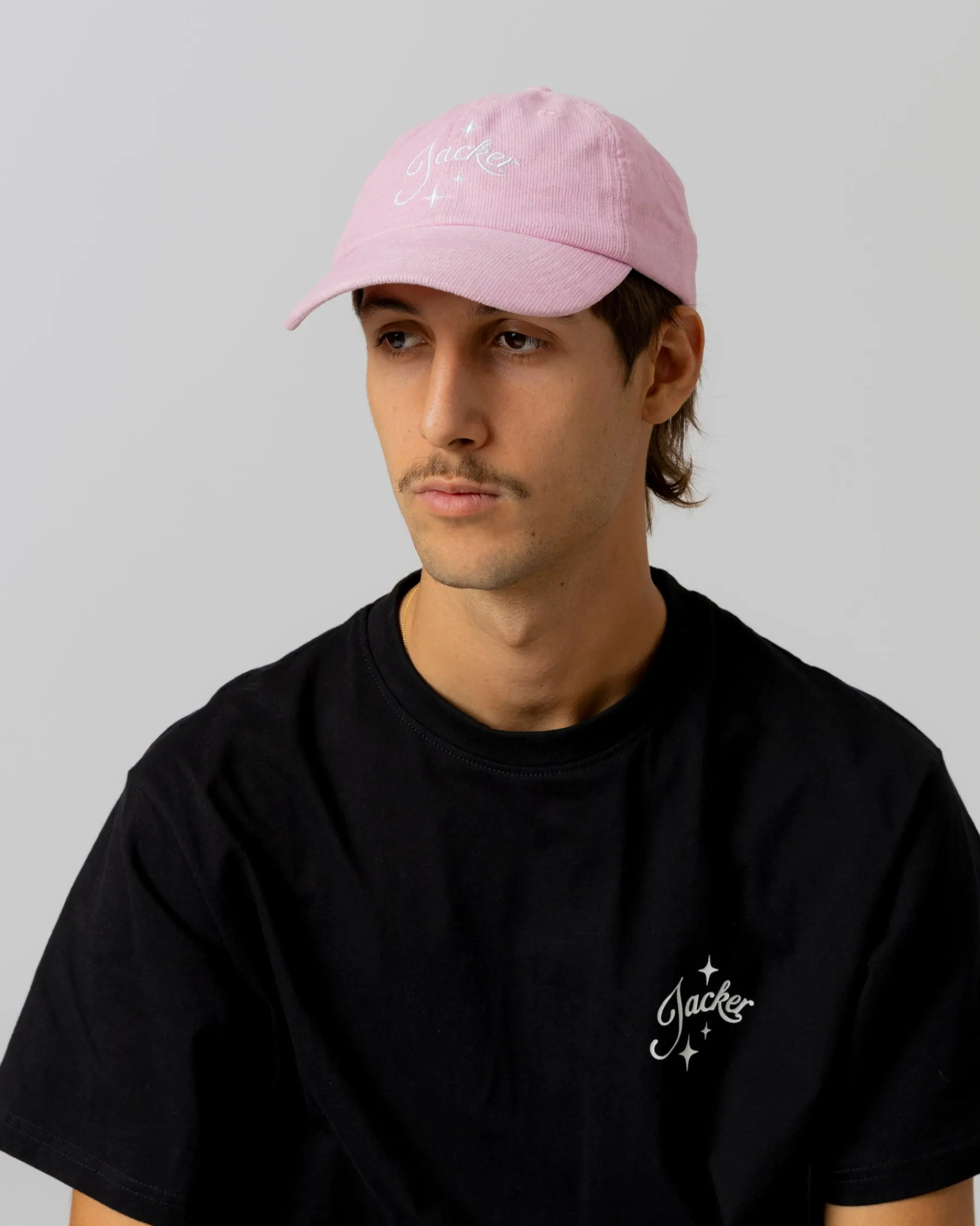Headwear|JACKER VACATION CORDUROY CAP - PINK