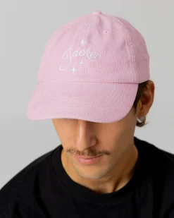 Headwear|JACKER VACATION CORDUROY CAP - PINK