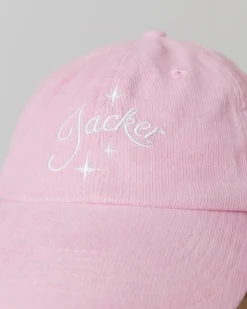 Headwear|JACKER VACATION CORDUROY CAP - PINK