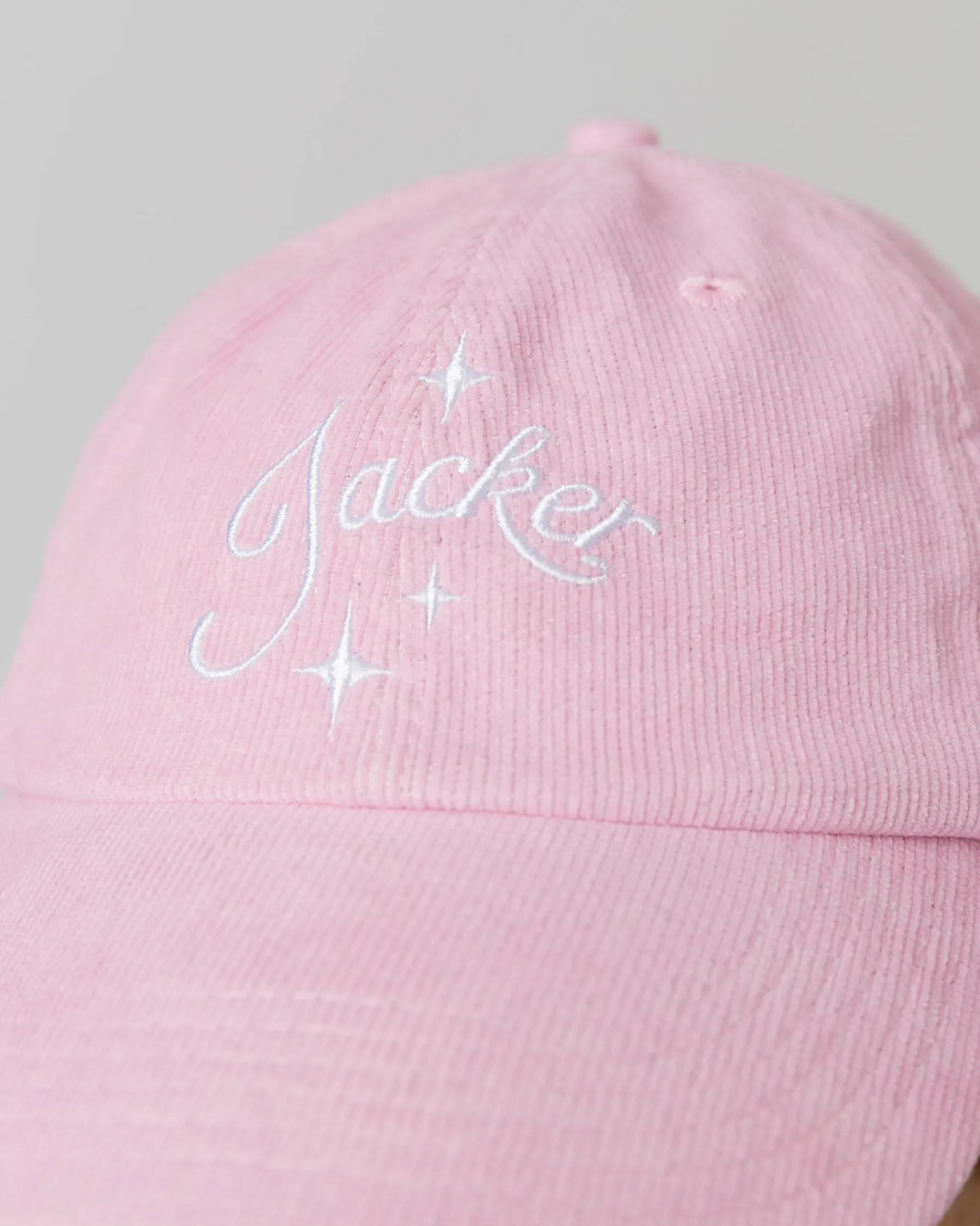 Headwear|JACKER VACATION CORDUROY CAP - PINK