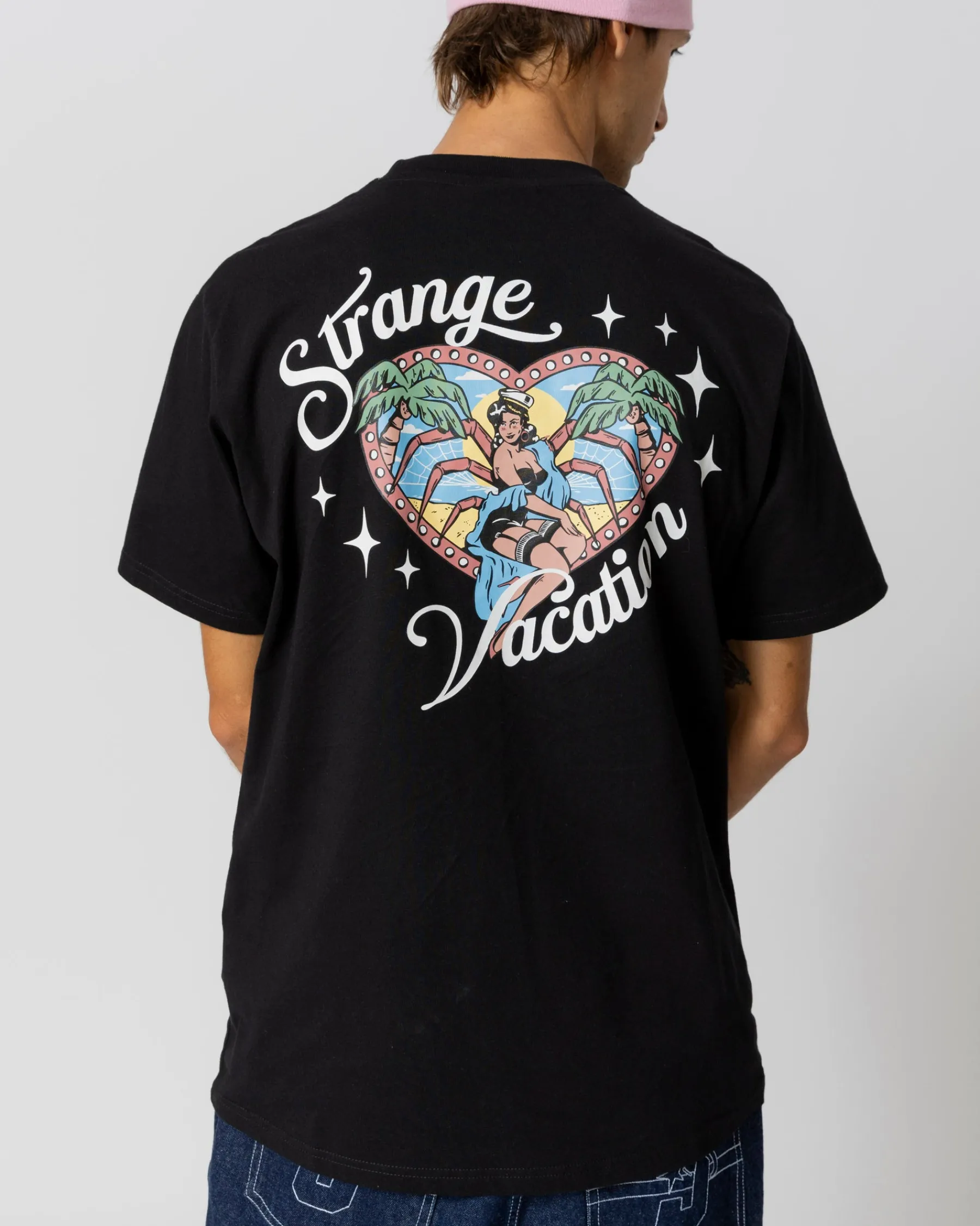 T-shirts|JACKER VACATION T-SHIRT - BLACK