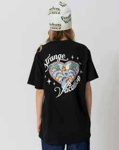 T-shirts|JACKER VACATION T-SHIRT - BLACK