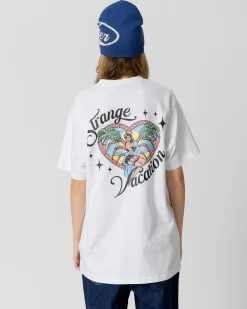 T-shirts|JACKER VACATION T-SHIRT - WHITE