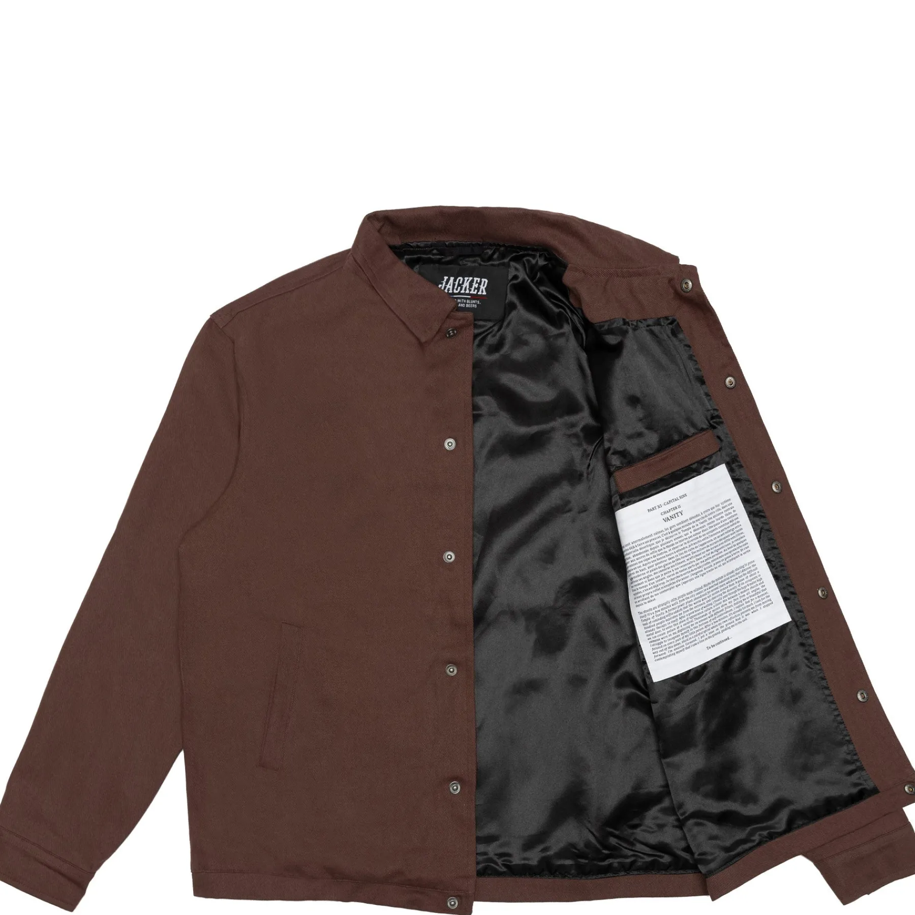 Vestes|JACKER VANITY - JACKET - BROWN