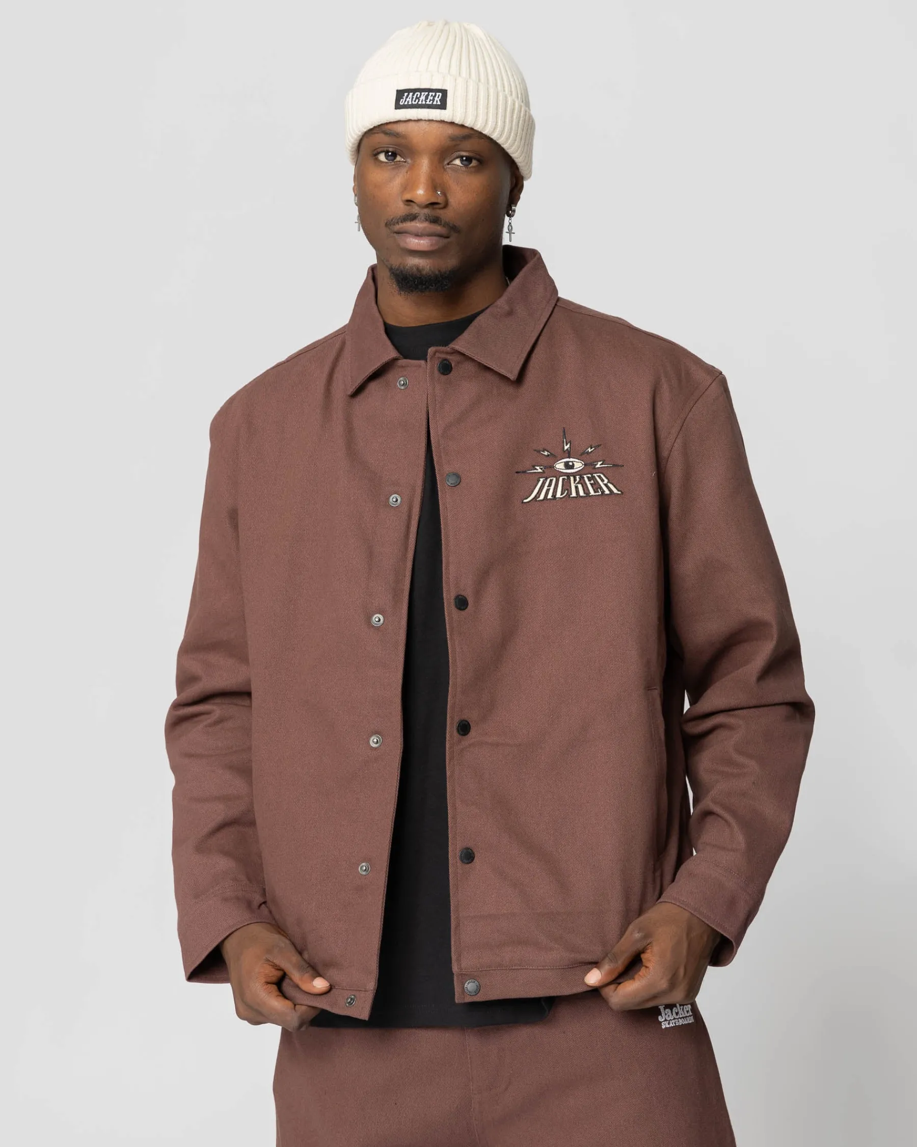 Vestes|JACKER VANITY - JACKET - BROWN