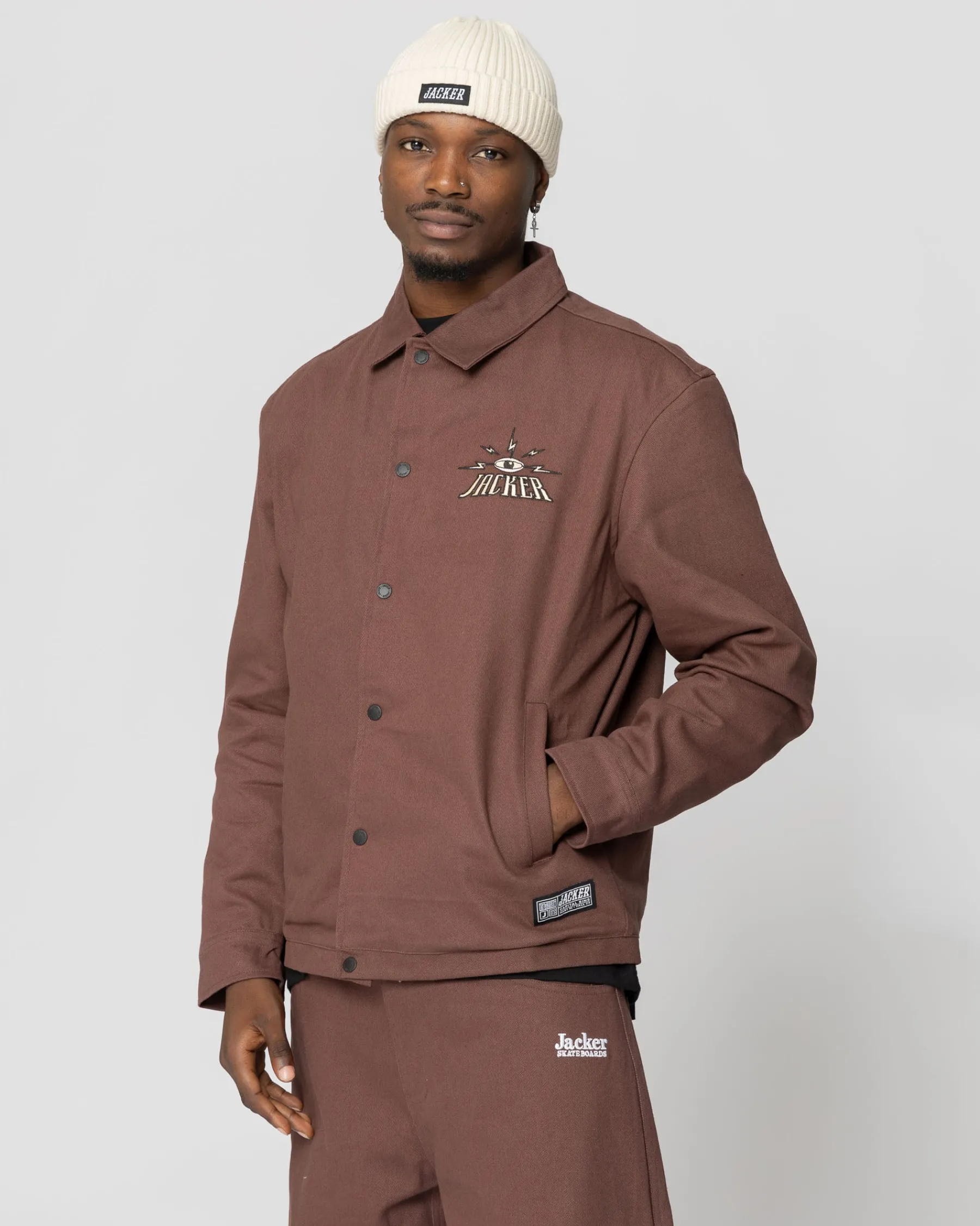 Vestes|JACKER VANITY - JACKET - BROWN