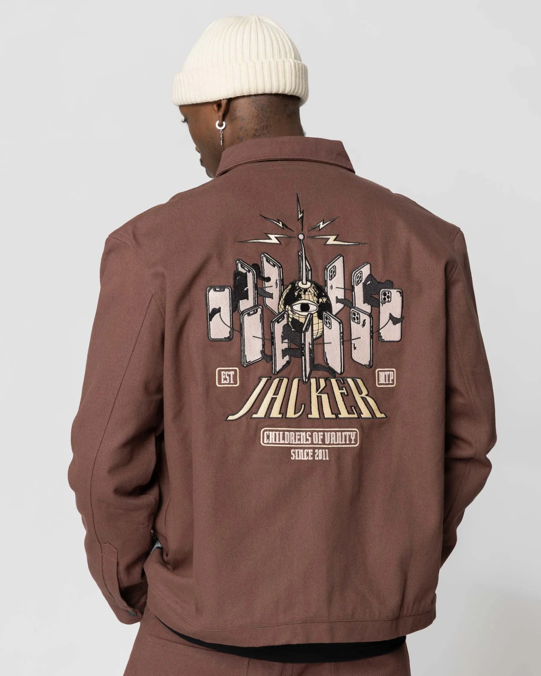 Vestes|JACKER VANITY - JACKET - BROWN