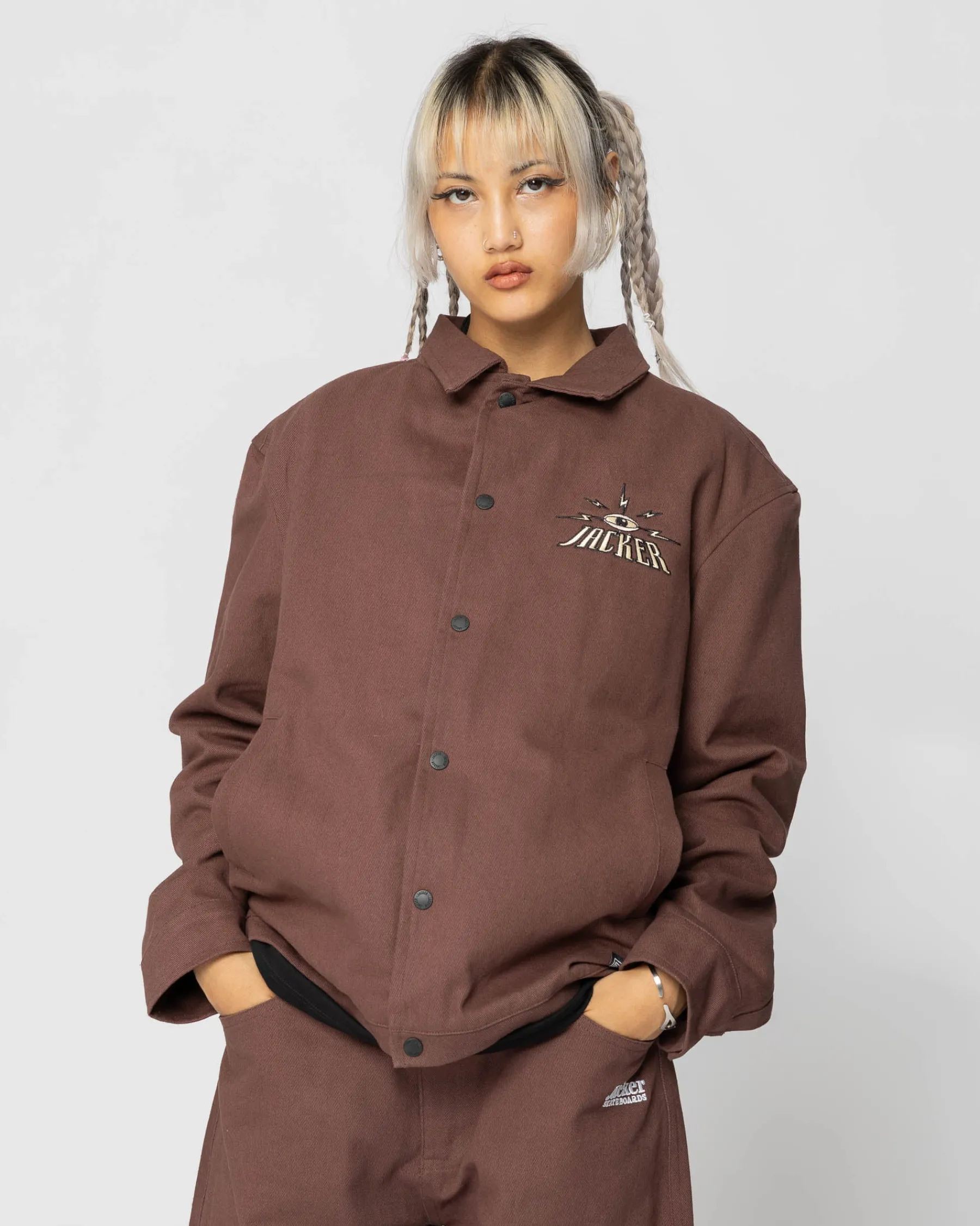 Vestes|JACKER VANITY - JACKET - BROWN