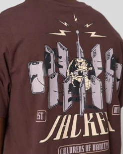 T-shirts|JACKER VANITY - T-SHIRT - BROWN