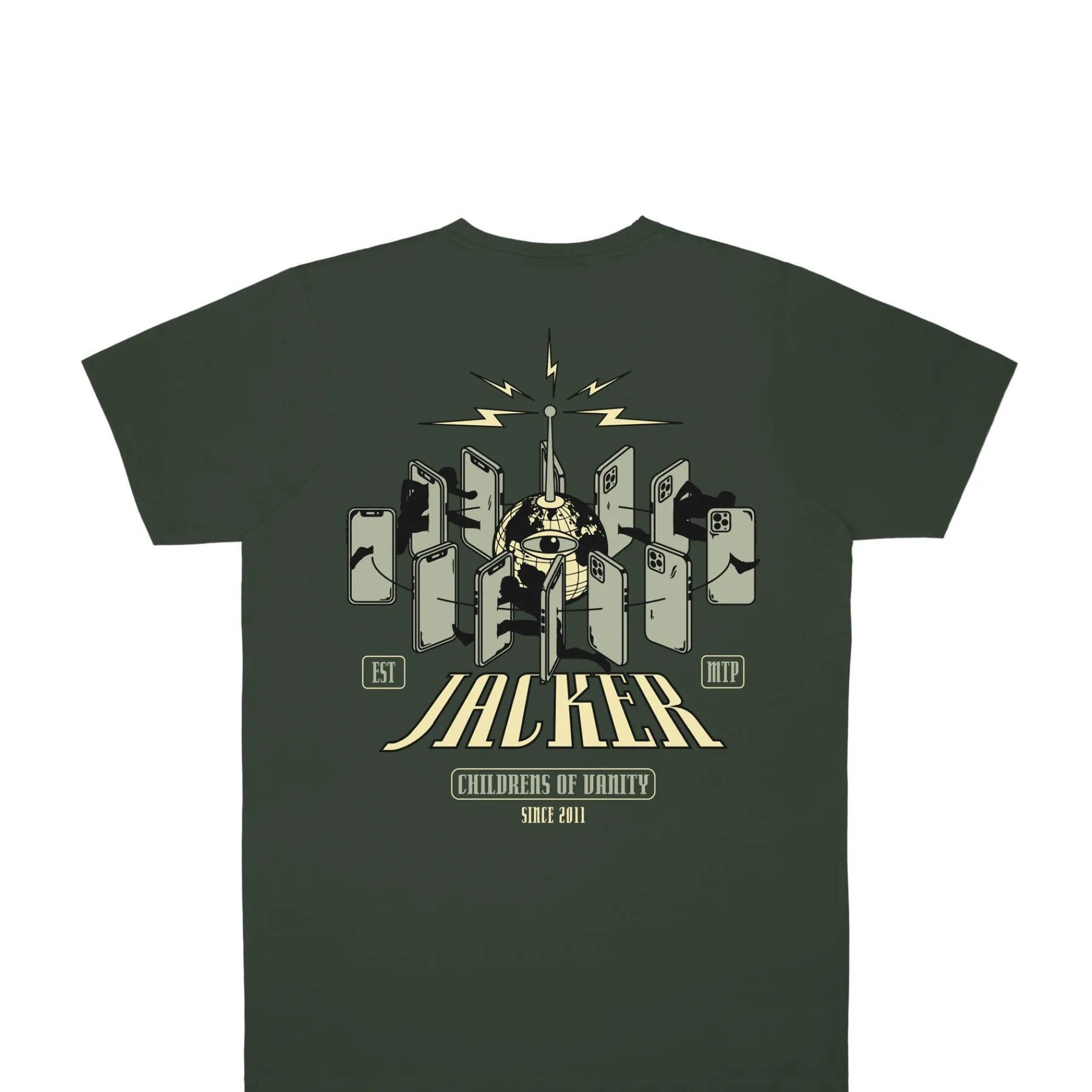 T-shirts|JACKER VANITY - T-SHIRT - GREEN