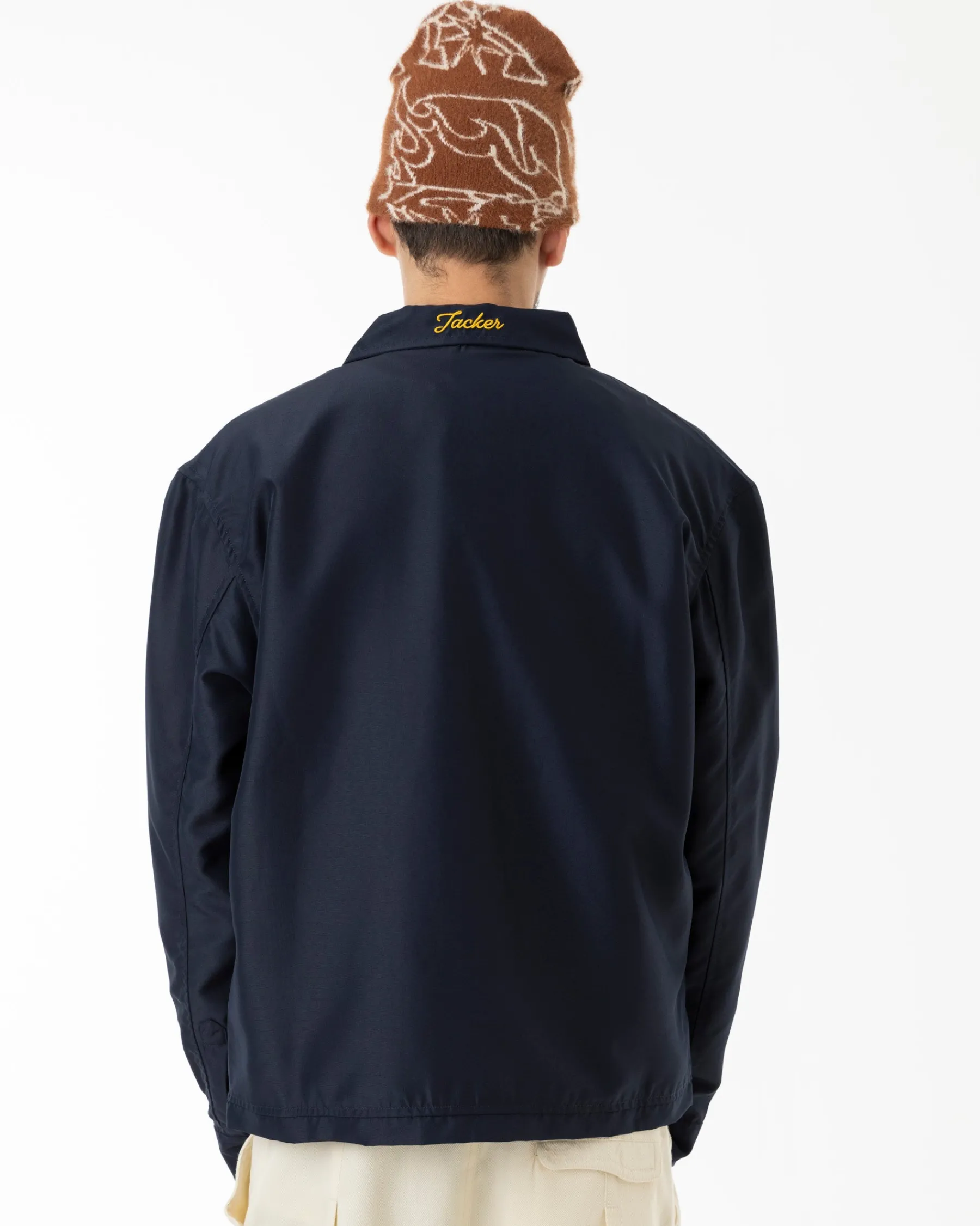 Vestes|JACKER WANTON POLY JACKET - NAVY
