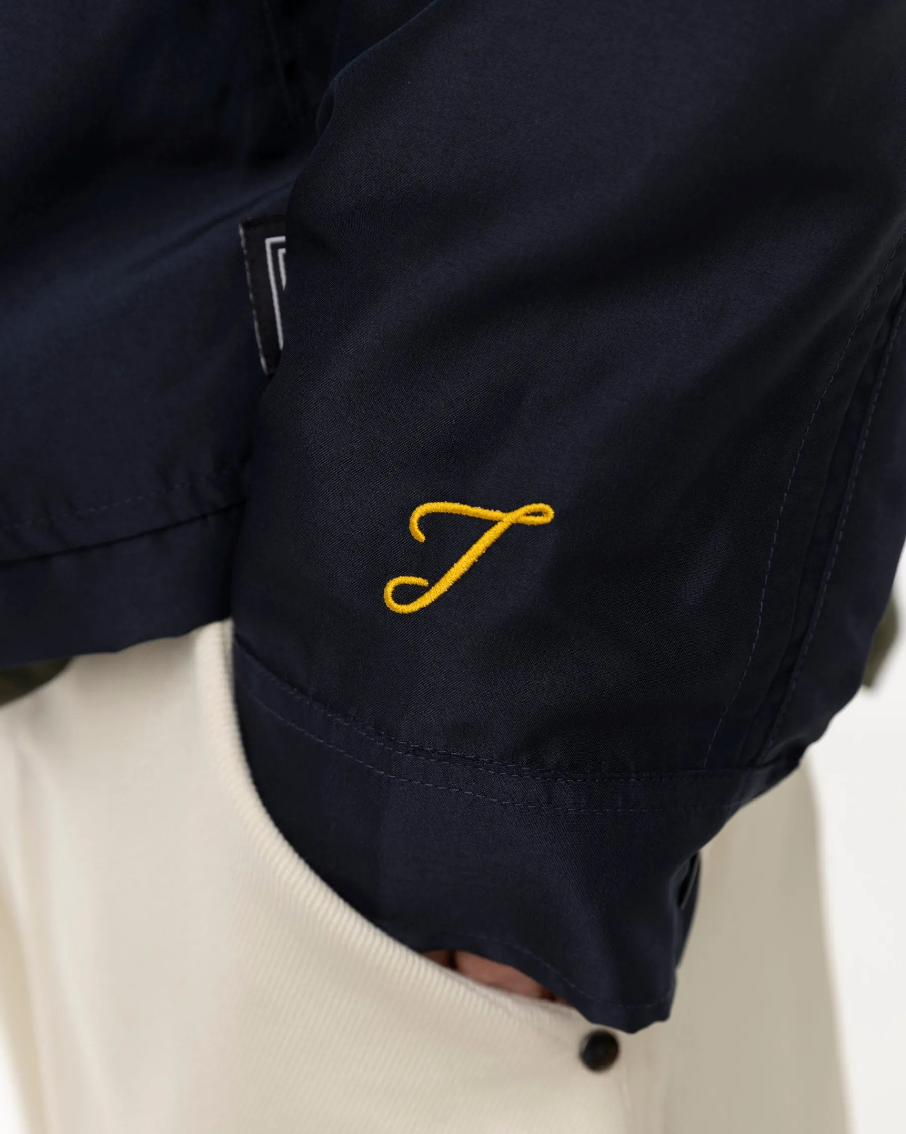Vestes|JACKER WANTON POLY JACKET - NAVY