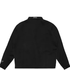 Vestes|JACKER WANTON TWILL JACKET - BLACK